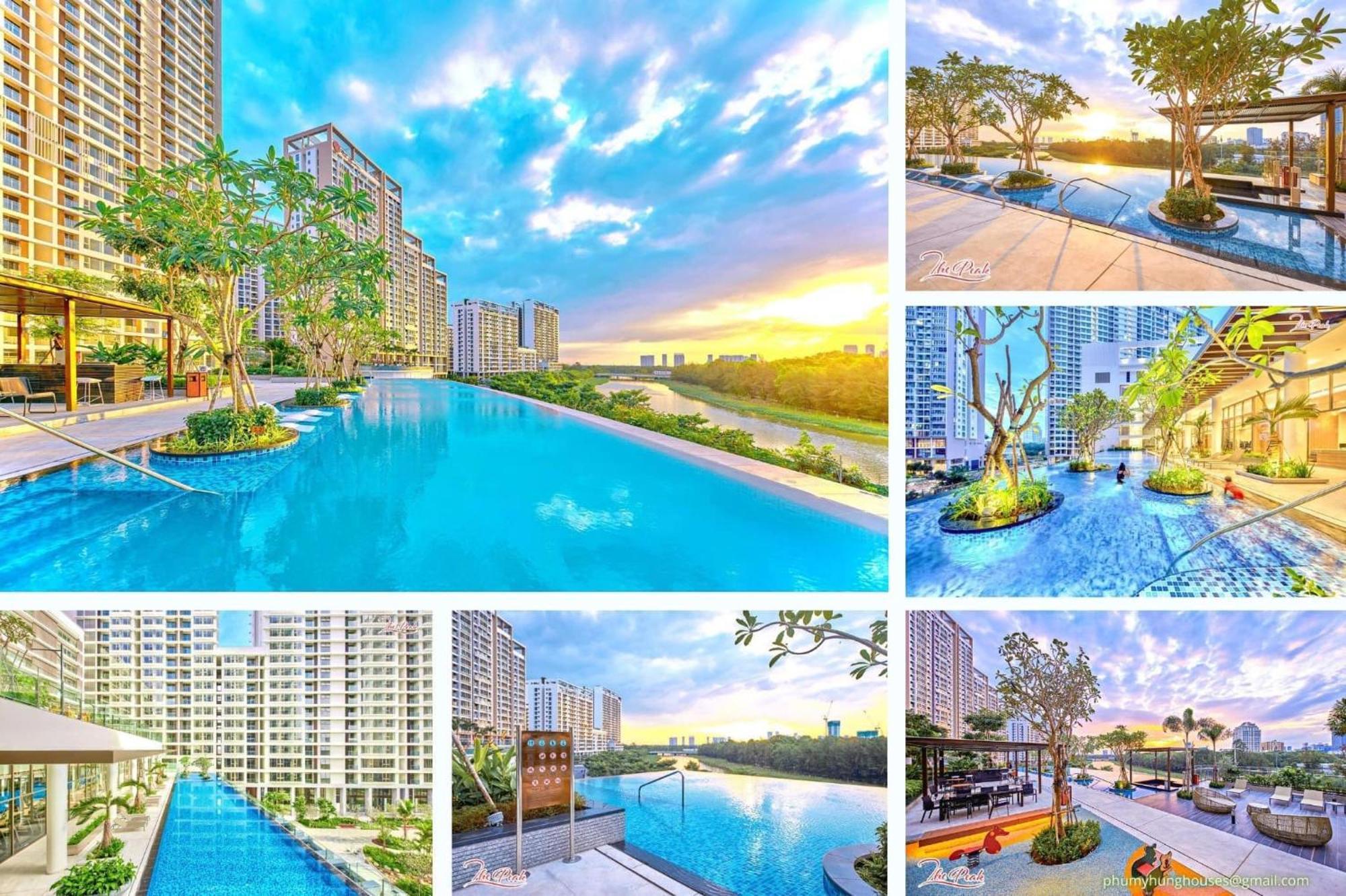 The Peak Midtown Twobedroom With Balcony Ho Si Minh-város Kültér fotó