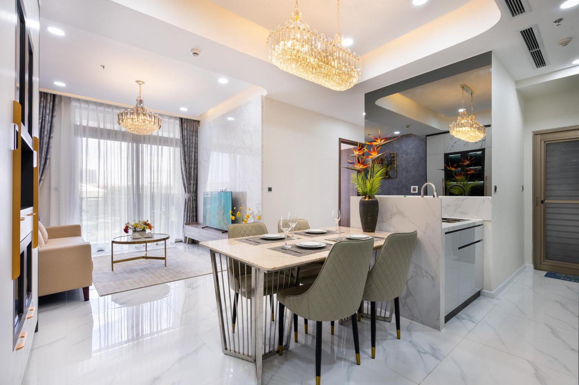 The Peak Midtown Twobedroom With Balcony Ho Si Minh-város Kültér fotó