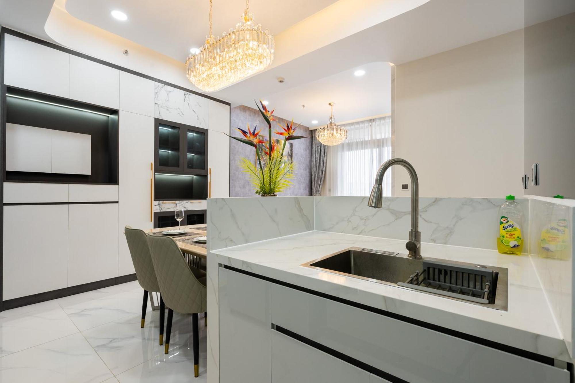 The Peak Midtown Twobedroom With Balcony Ho Si Minh-város Kültér fotó