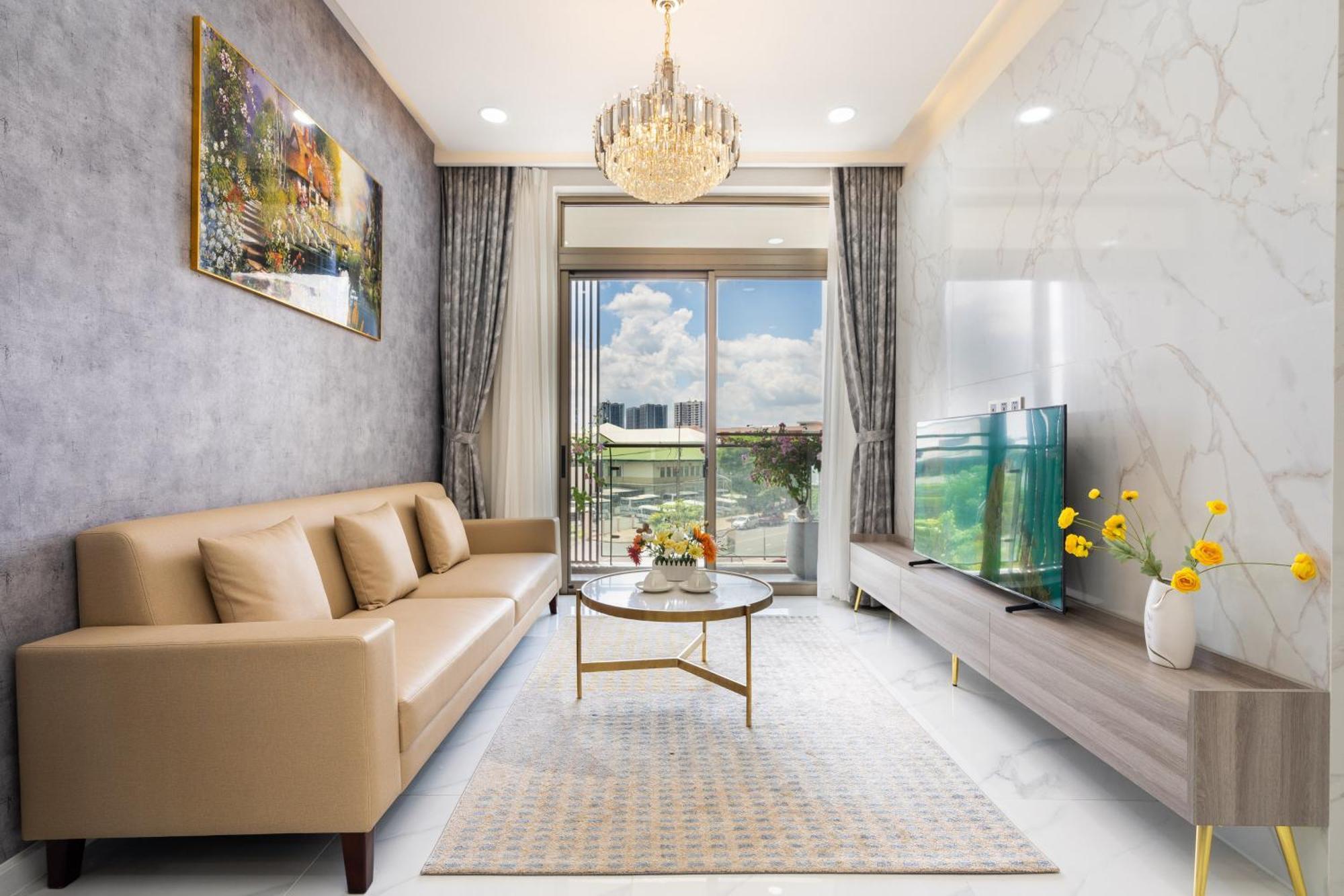 The Peak Midtown Twobedroom With Balcony Ho Si Minh-város Kültér fotó