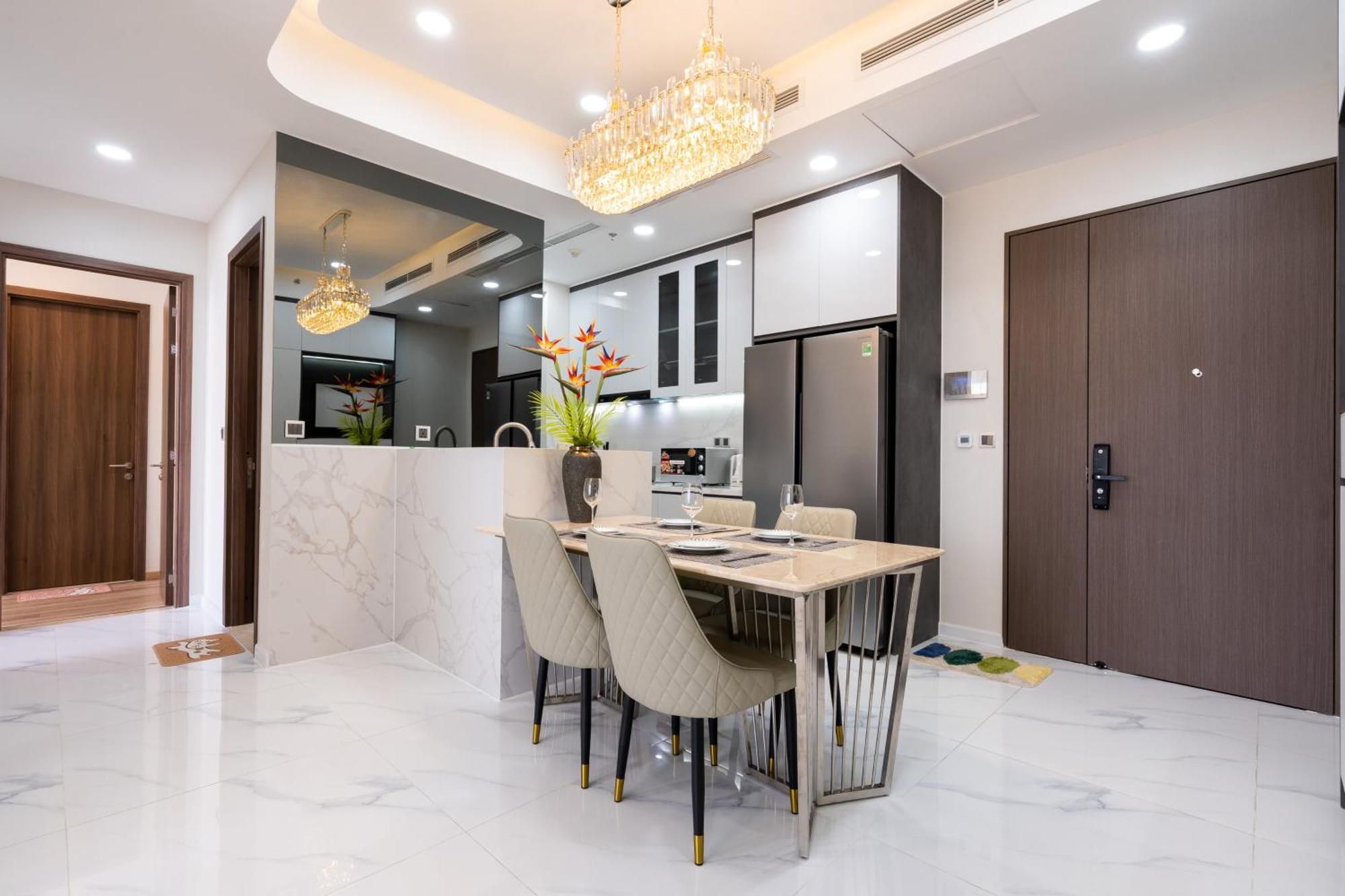 The Peak Midtown Twobedroom With Balcony Ho Si Minh-város Kültér fotó