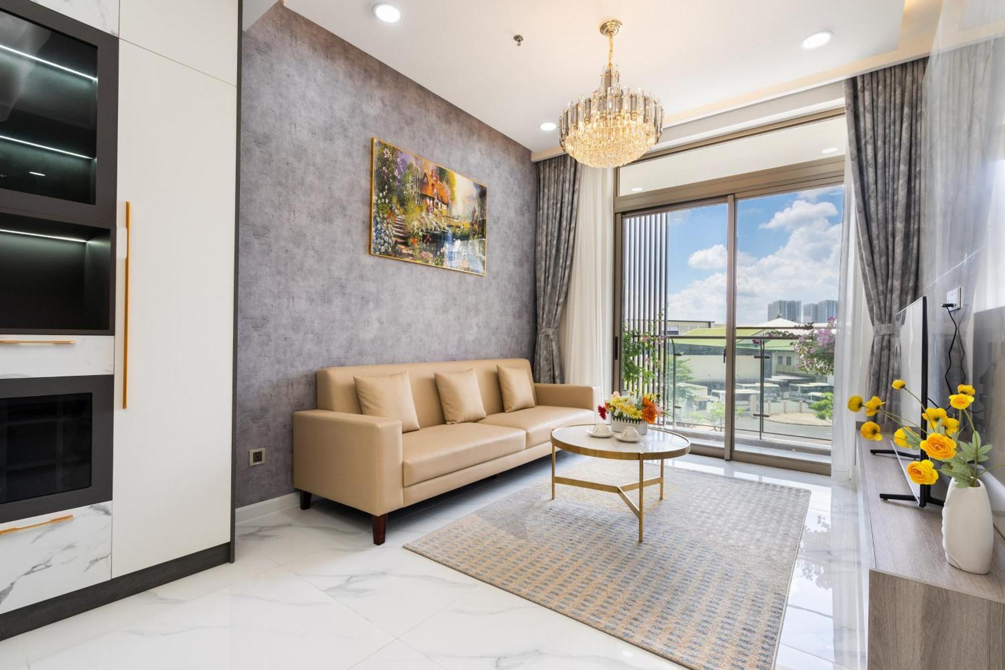 The Peak Midtown Twobedroom With Balcony Ho Si Minh-város Kültér fotó