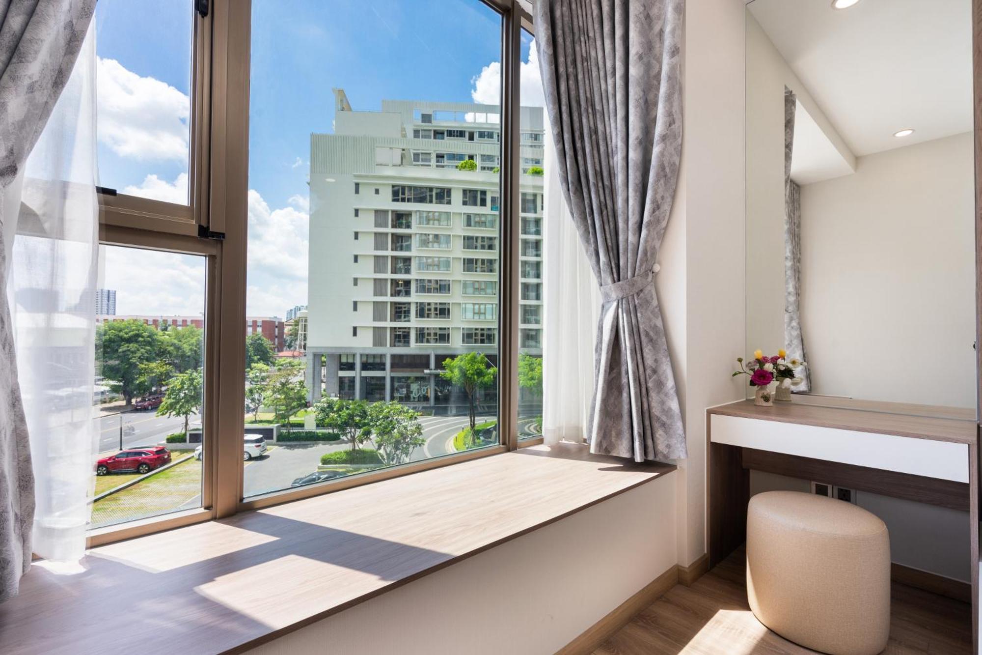 The Peak Midtown Twobedroom With Balcony Ho Si Minh-város Kültér fotó