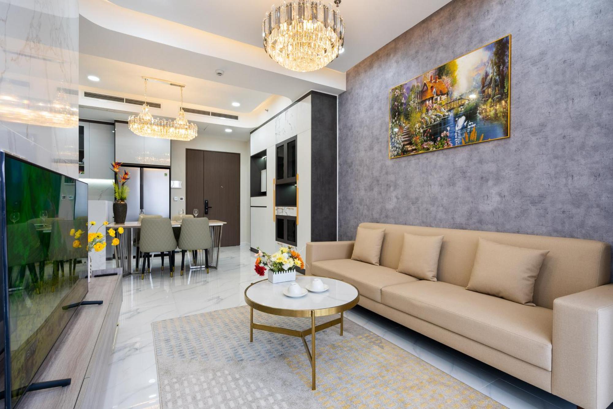 The Peak Midtown Twobedroom With Balcony Ho Si Minh-város Kültér fotó
