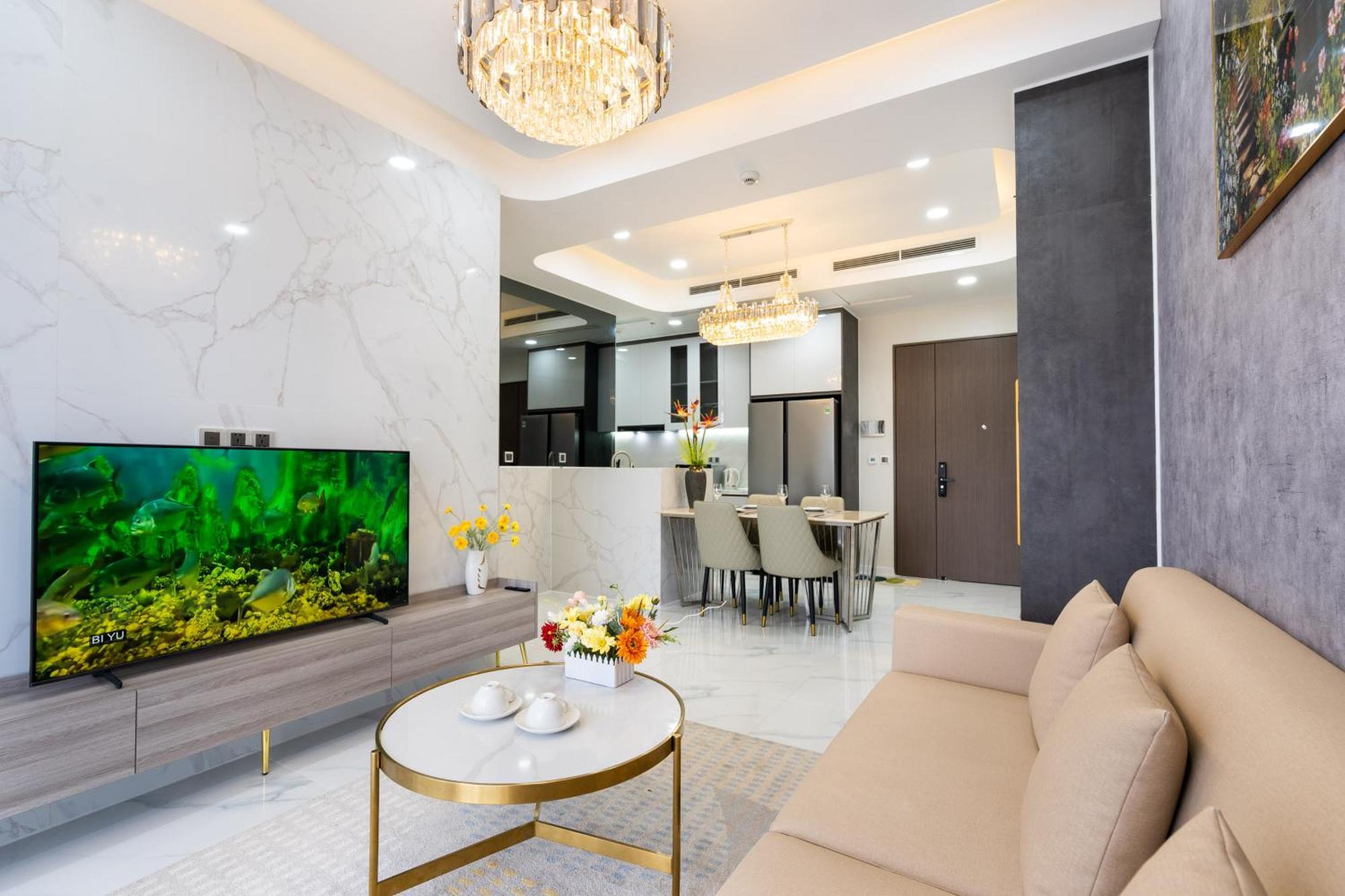 The Peak Midtown Twobedroom With Balcony Ho Si Minh-város Kültér fotó