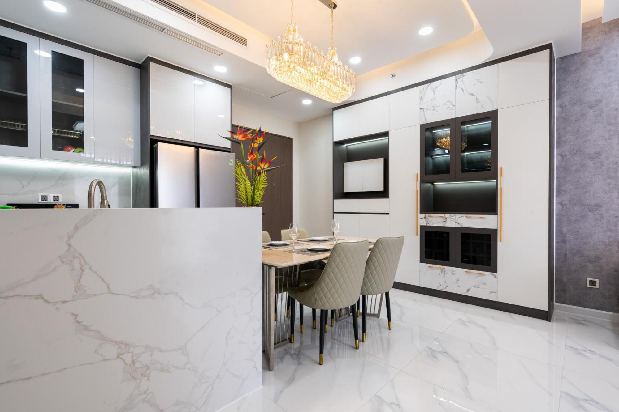 The Peak Midtown Twobedroom With Balcony Ho Si Minh-város Kültér fotó
