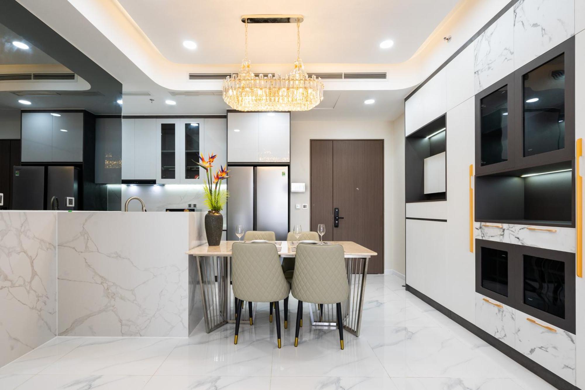 The Peak Midtown Twobedroom With Balcony Ho Si Minh-város Kültér fotó