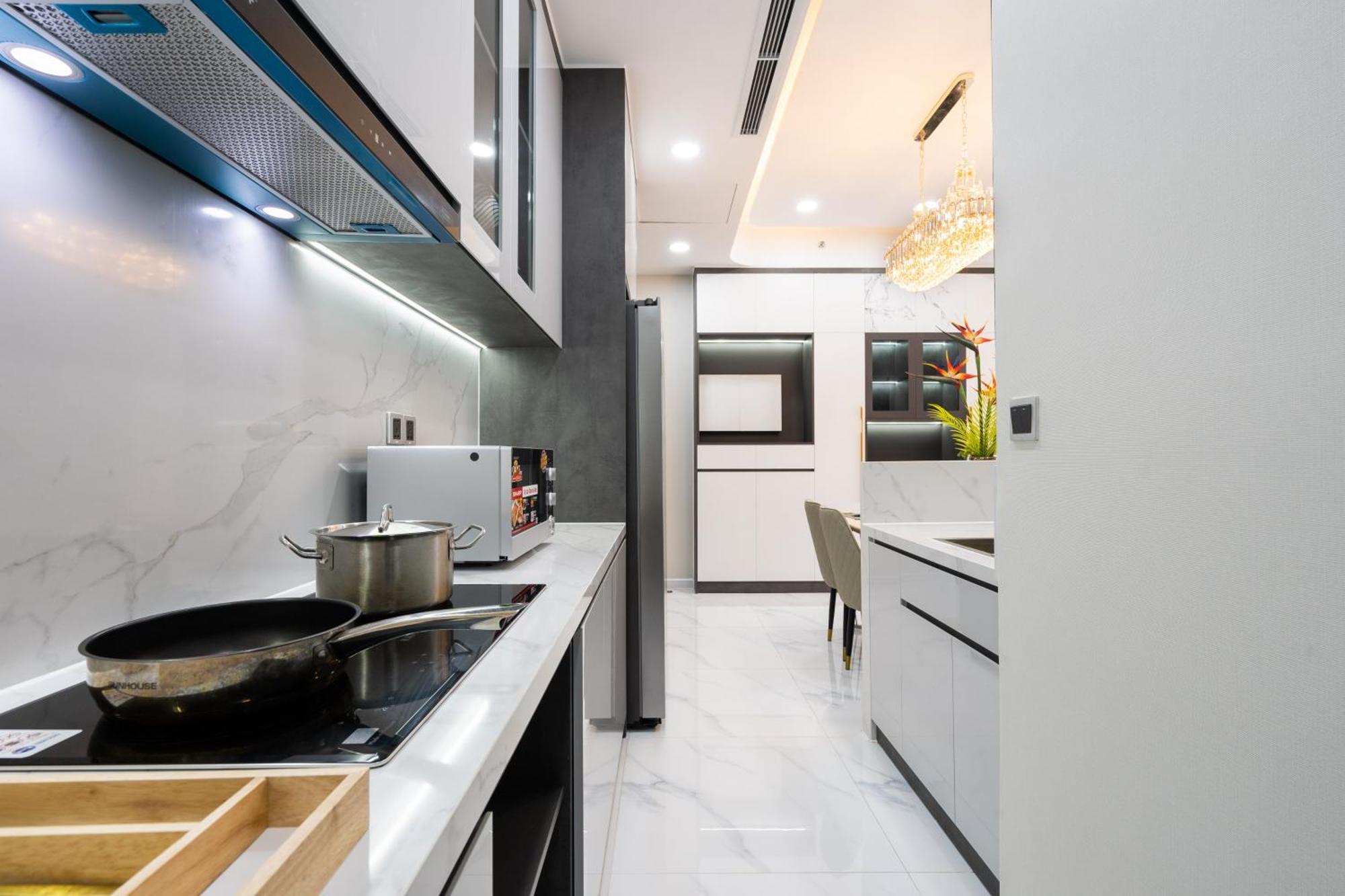 The Peak Midtown Twobedroom With Balcony Ho Si Minh-város Kültér fotó