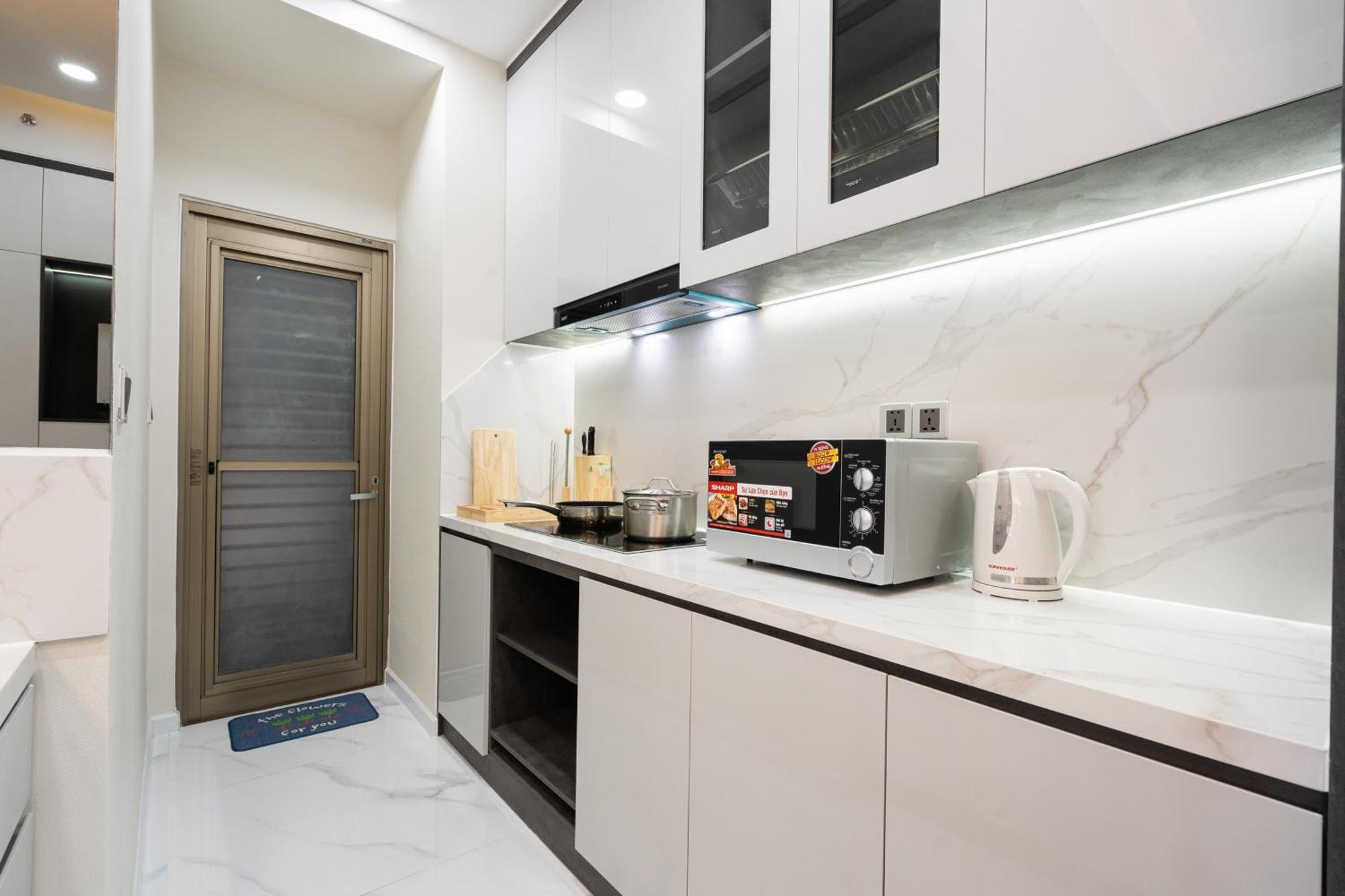 The Peak Midtown Twobedroom With Balcony Ho Si Minh-város Kültér fotó
