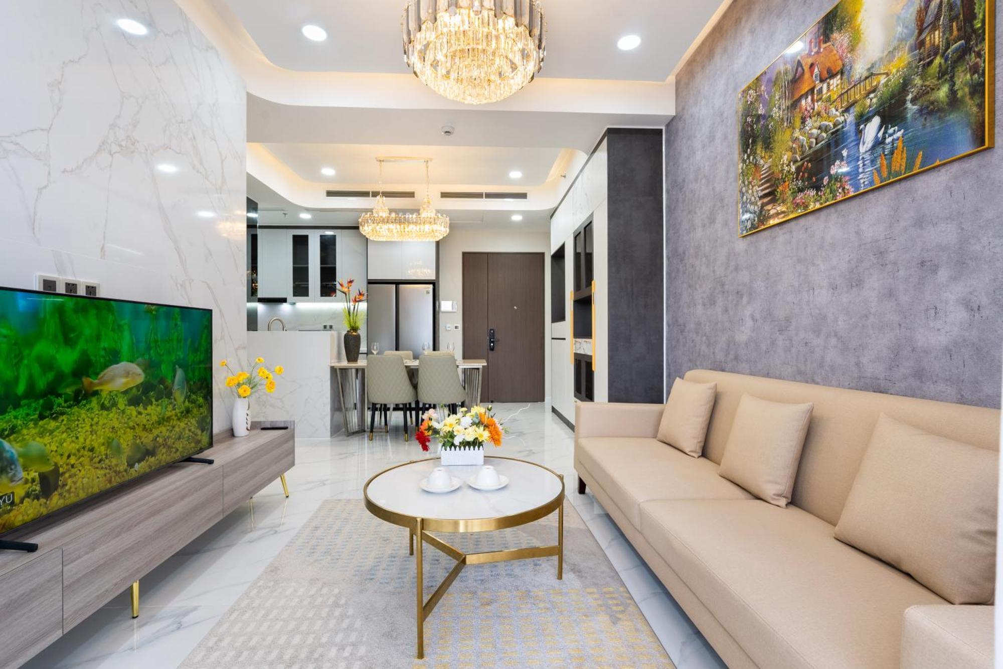 The Peak Midtown Twobedroom With Balcony Ho Si Minh-város Kültér fotó