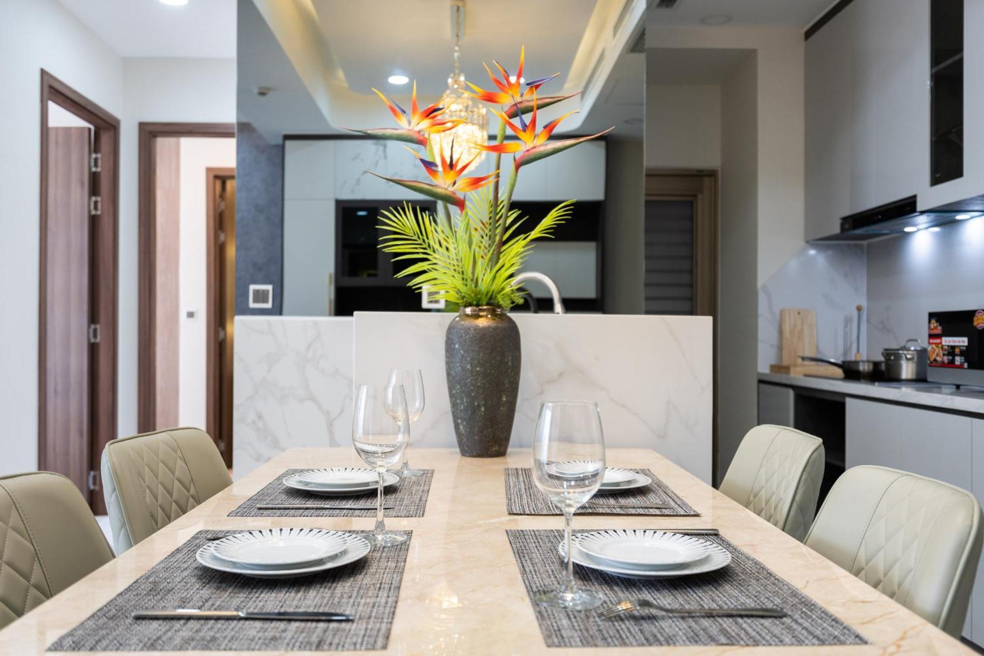 The Peak Midtown Twobedroom With Balcony Ho Si Minh-város Kültér fotó