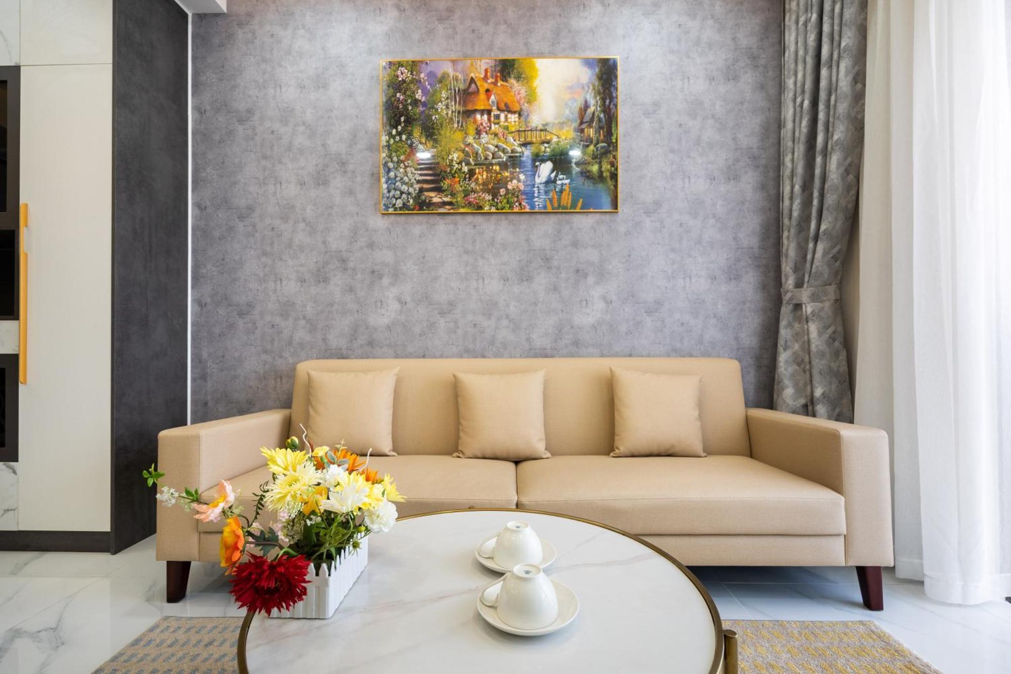 The Peak Midtown Twobedroom With Balcony Ho Si Minh-város Kültér fotó